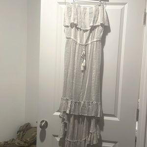 Blue island swim coverup